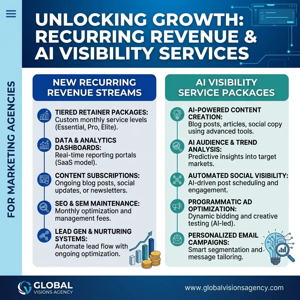 Creating New Recurring Revenue: Packaging AI Visibility Services for Agencies