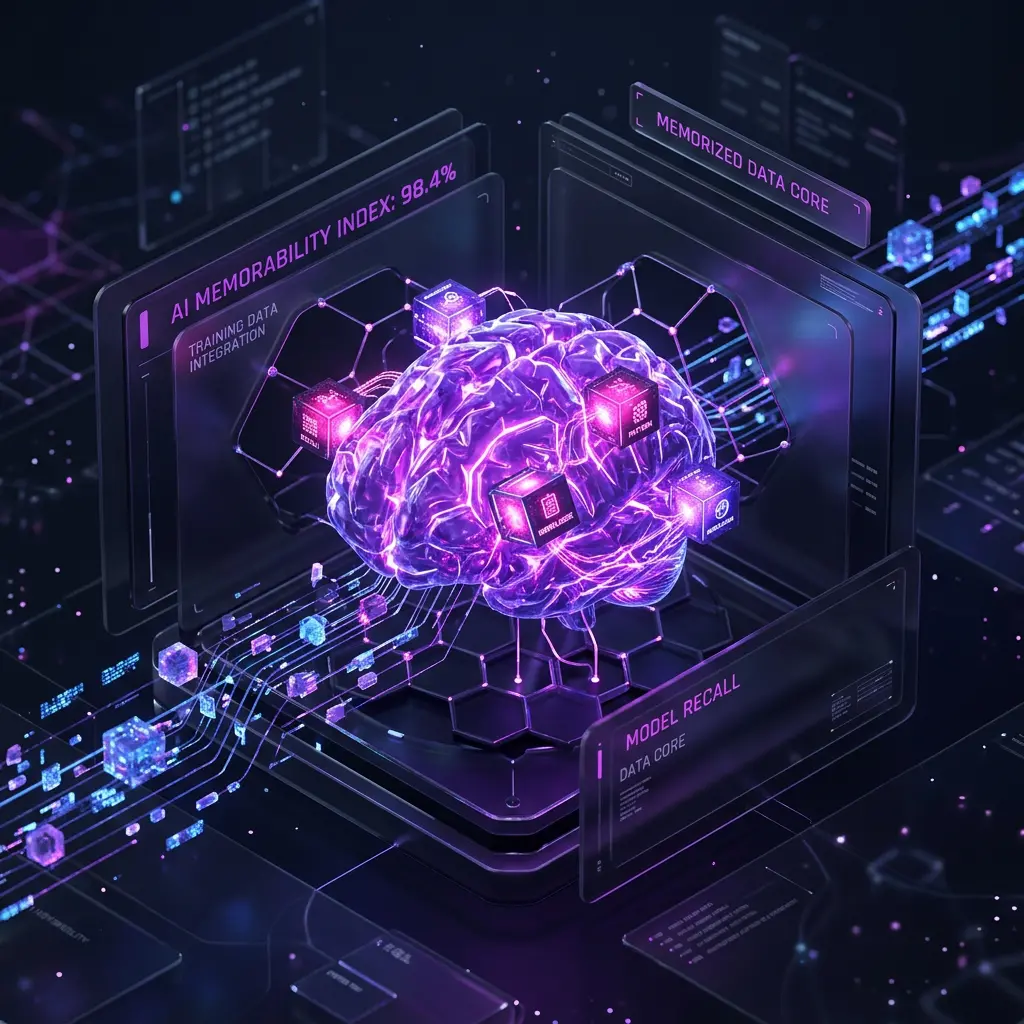 What Is Memorability? Becoming Part of What AI Already Knows